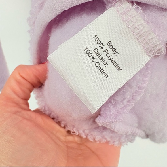 Vera Bradley Lilac Sherpa Jacket with Floral Design - Picture 5 of 5